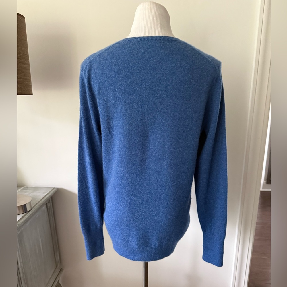 Everlane 100% Cashmere V-Neck Classic Blue Sweater
Size
XL - Picture 4 of 10